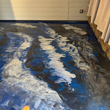 Brilliant-blue-epoxy-flooring-project-completed-in-Pike-Road-Alabama 2