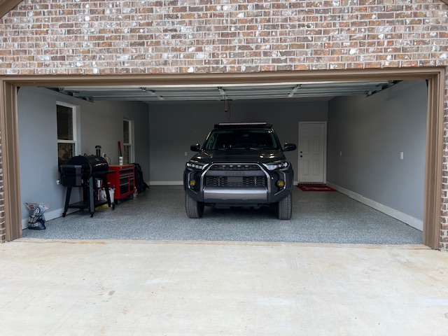 Top quality epoxy flake garage flooring system